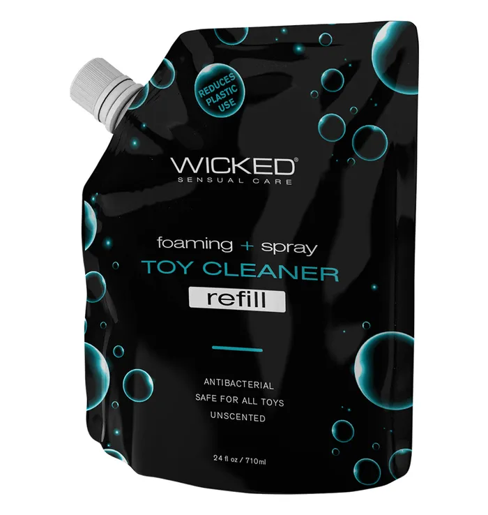Wicked Vibrators Toy Cleaner Refill Pouch 24oz