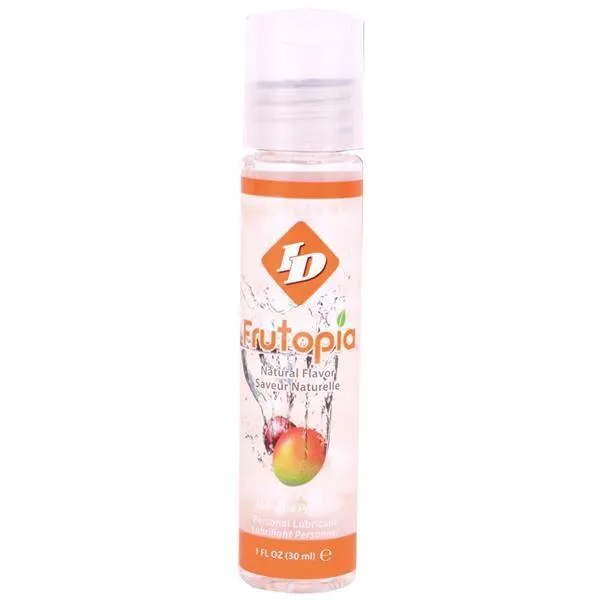 Lubricants ID Lubricants ID Frutopia 1 fl oz Pocket Bottle Mango Passion Water Based Flavoured Lubricant Lubricants ID Lubricants ID Frutopia 1 fl oz Pocket Bottle Mango Passion Water Based Flavoured Lubricant