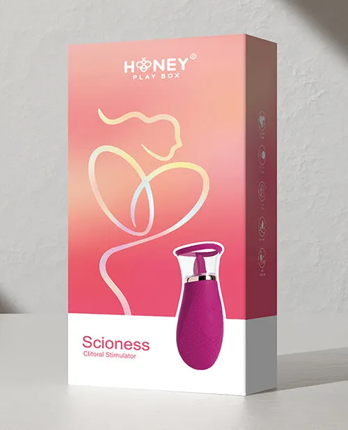 Vibrators Scioness Sucking And Licking Clitoral Stimulator Pink Uc Global Trade INChoney Play B