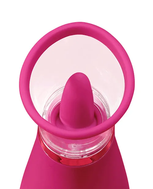 Vibrators Scioness Sucking And Licking Clitoral Stimulator Pink Uc Global Trade INChoney Play B
