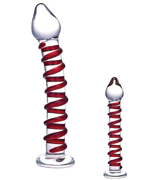 Dildos Electric Eel INC Glas Mr Swirly Dildo Dildos Electric Eel INC Glas Mr Swirly Dildo
