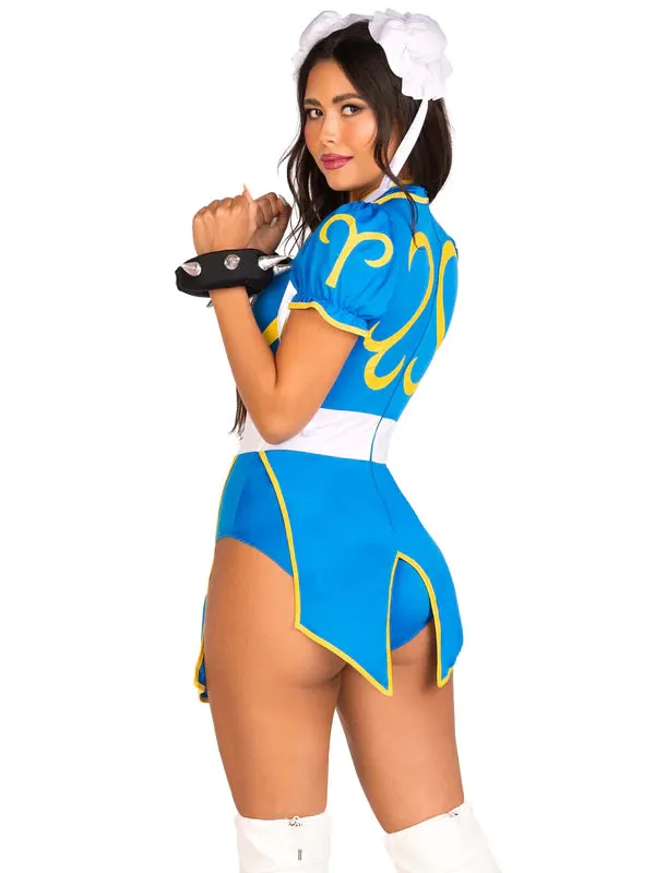 Leg Avenue Vibrators Street Fighter ChunLi Costume