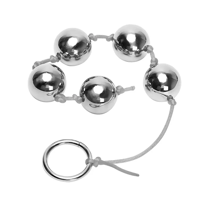 Male Sex Toys Own Pleasures Five Stainless Steel Anal Vagina Balls