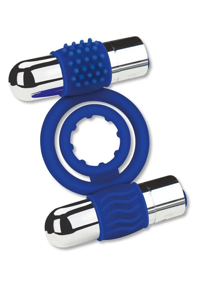 Male Sex Toys Zolo ZOLO RECHARGEBALE DUO VIBRATING CRING