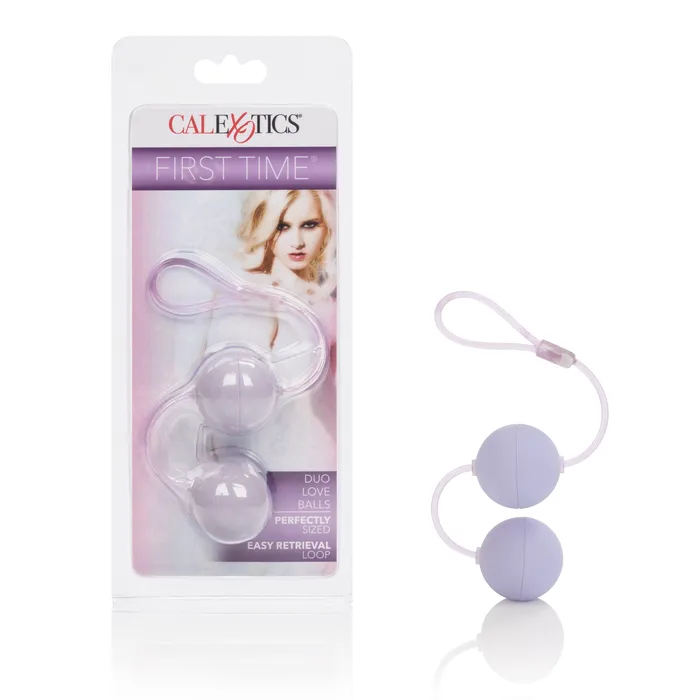 CalExotics First Time Love Balls Duo Lovers Purple Vibrators