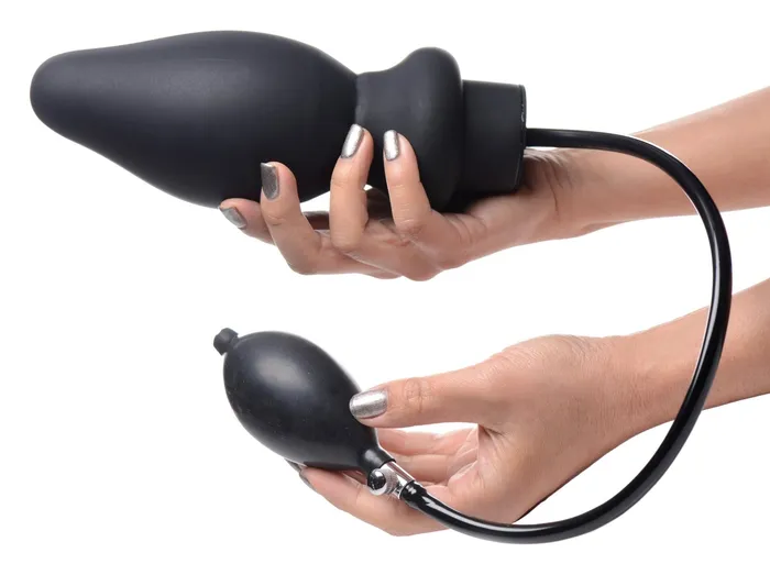 Male Sex Toys Master Series AssPand Large Inflatable Silicone Anal Plug Male Sex Toys Master Series AssPand Large Inflatable Silicone Anal Plug
