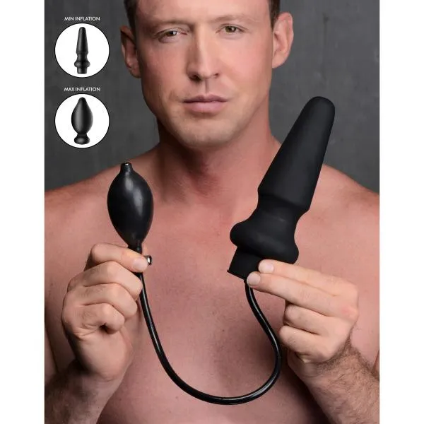 Male Sex Toys Master Series AssPand Large Inflatable Silicone Anal Plug Male Sex Toys Master Series AssPand Large Inflatable Silicone Anal Plug