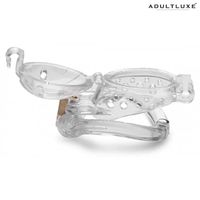 Master Series Custome Lockdown Chastity Cage XR Brands Male Sex Toys