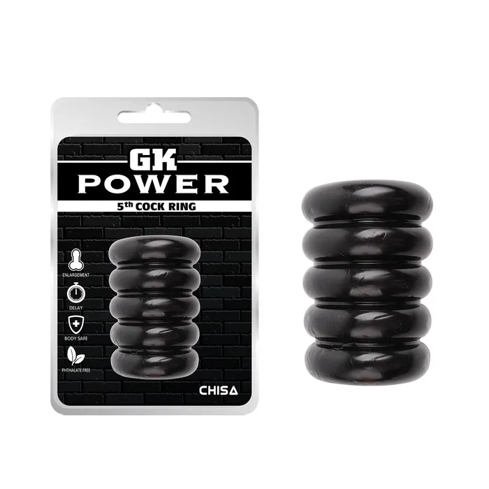 CHISA Male Sex Toys GK POWER 5TH COCK RING