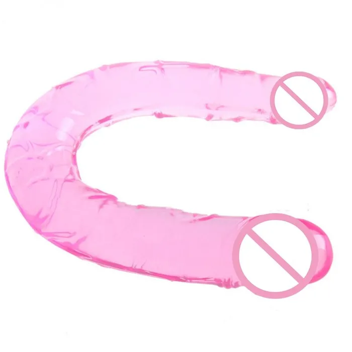 Double Head Rubber Penis for Women Adult Sex Toy for Vagina Stimulate EVEs SECRETS Male Sex Toys