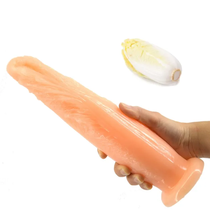 EVEs SECRETS Female Sex Toys Giant Cabbage Shaped Anal Dildo with Suction Cup Sex Toys for Men and Women EVEs SECRETS Female Sex Toys Giant Cabbage Shaped Anal Dildo with Suction Cup Sex Toys for Men and Women