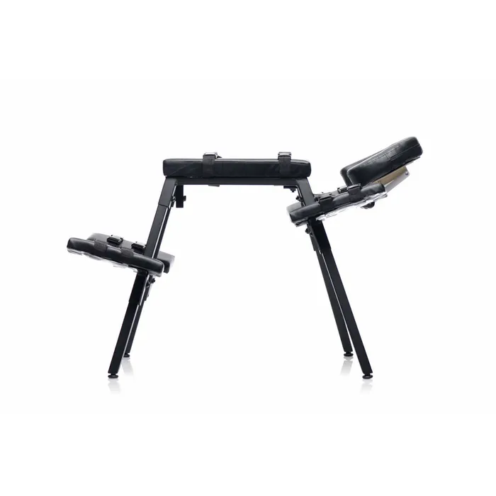 Obedience Extreme Sex Bench With Restraint Straps XR Brands Master Series Male Sex Toys