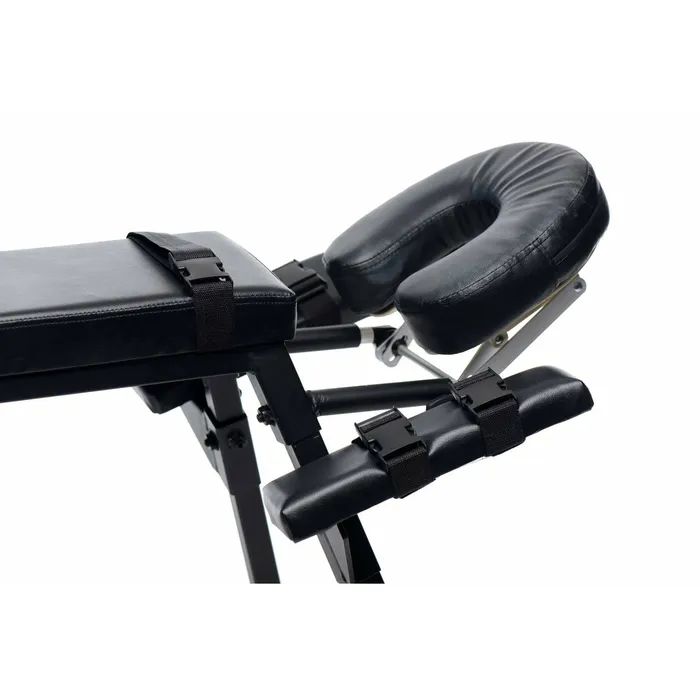Obedience Extreme Sex Bench With Restraint Straps XR Brands Master Series Male Sex Toys