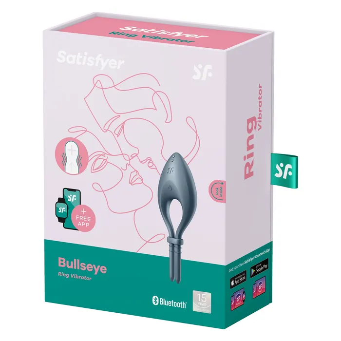 Satisfyer Vibrators Bullseye Ring Vibrator Dark Blue Satisfyer Vibrators Bullseye Ring Vibrator Dark Blue