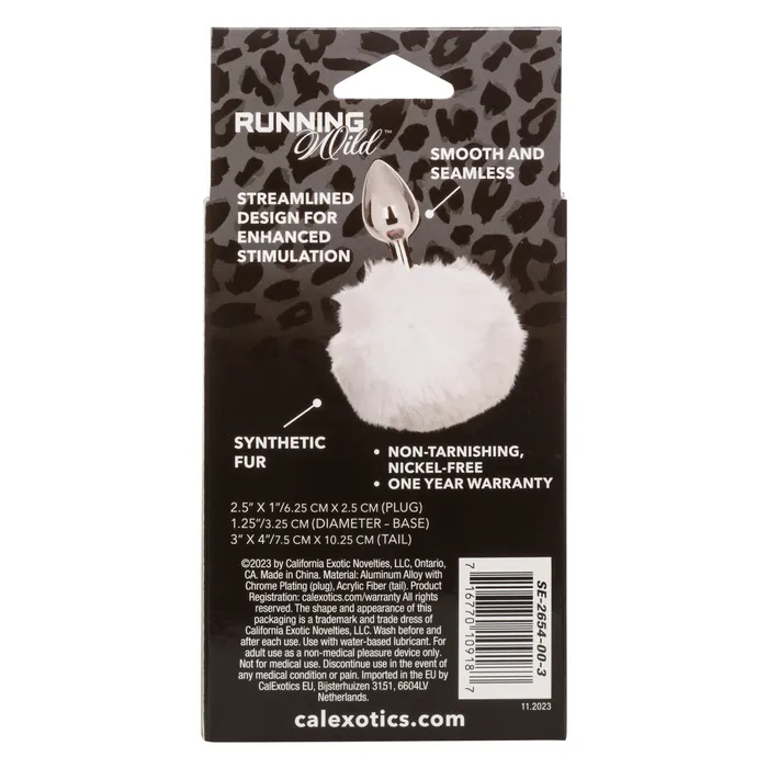 Anal CalExotics CalExotics Running Wild White Bunny Plug Anal CalExotics CalExotics Running Wild White Bunny Plug