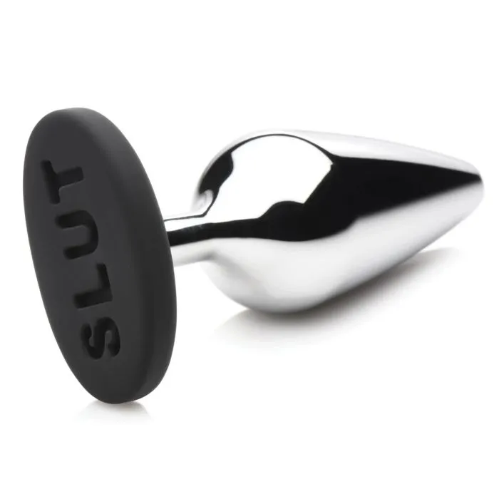 Anal Master Series Master Series Butt Slut Metal Silicone Butt Plug