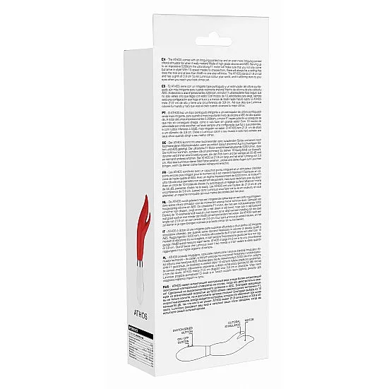 Female Sex Toys Shots America Athos Ultra Soft Silicone 10 Speed Vibrator