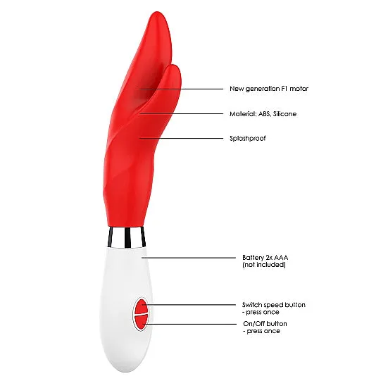 Female Sex Toys Shots America Athos Ultra Soft Silicone 10 Speed Vibrator