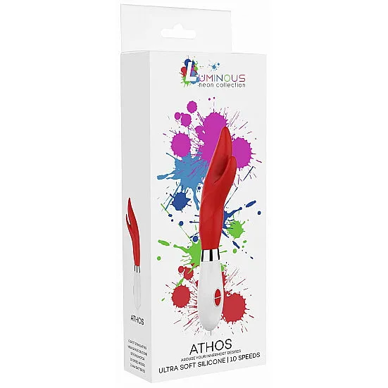 Female Sex Toys Shots America Athos Ultra Soft Silicone 10 Speed Vibrator