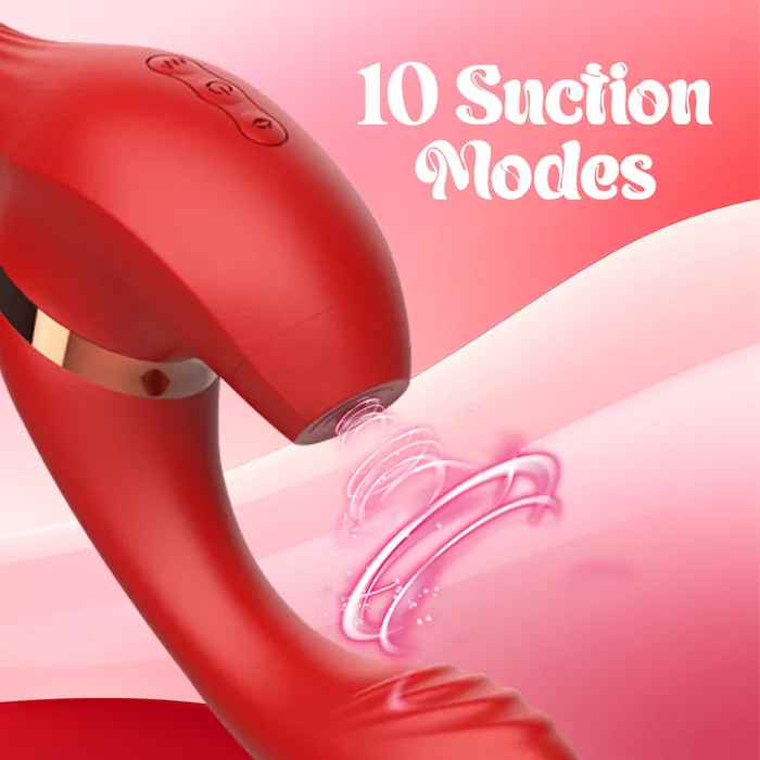 FRISKY BUSINESS SG Vibrators Fiery Fandango Triple Stimulation Vibrator