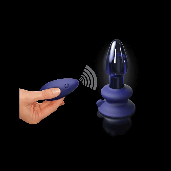 Icicles Female Sex Toys Icicles No85 w Rechargeable Vibrator Remote