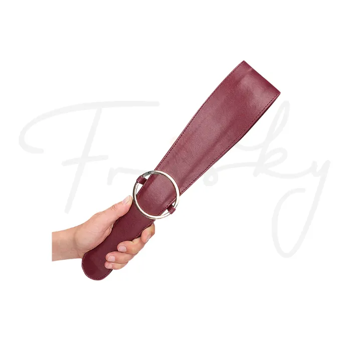 SHOTS Vibrators SHOTS Belt Flogger Burgundy