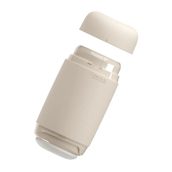 Tenga Puffy Soft Stroker Custard Yellow Tenga Male Sex Toys
