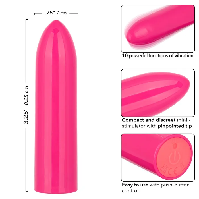 Vibrators CalExotics Turbo Buzz Classic Bullet Pink