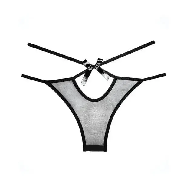 Allure Lingerie Female Sex Toys Adore Naughty Vanilla Sheer Panty Allure Lingerie Female Sex Toys Adore Naughty Vanilla Sheer Panty