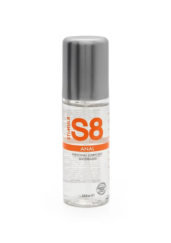 Anal S8 Water Based Anal Lube 125ml HonourSkintwocom