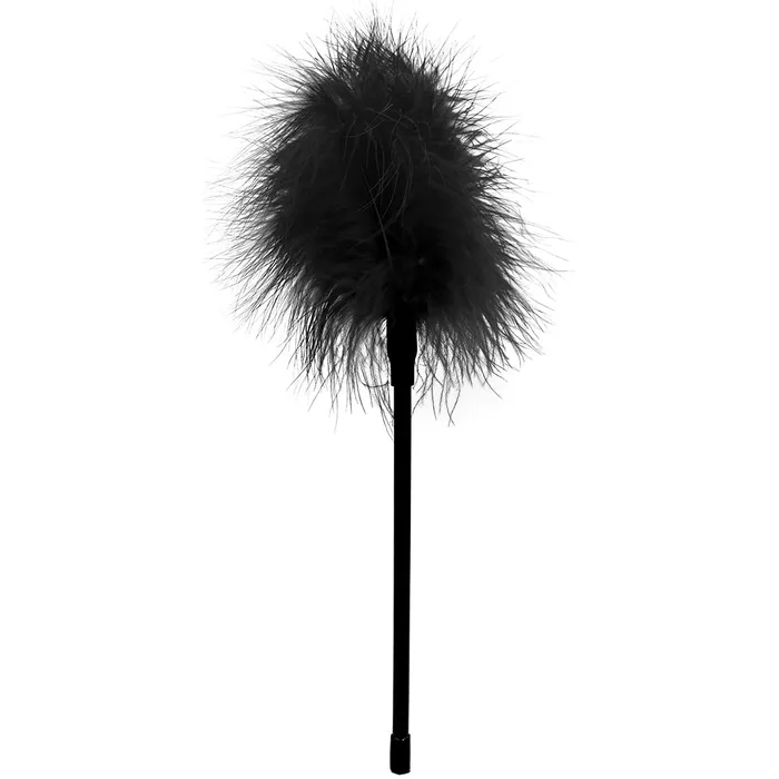 Anal Shots Toys Black White Feather Tickler