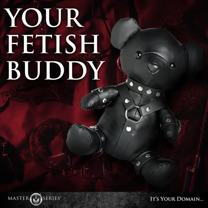 Anal XR Brands Gimp Teddy Bear Black