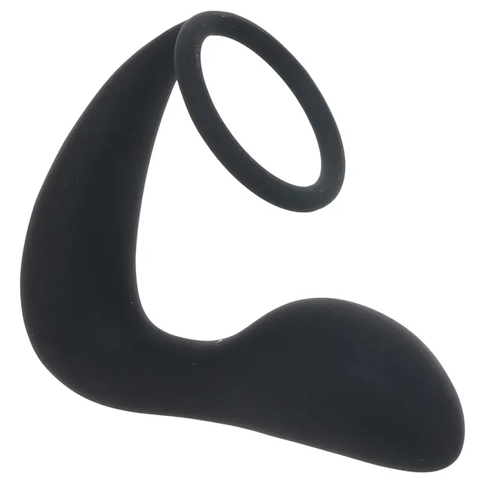 Black Thumb Cock Ring Prostate Massager Zolo Male Sex Toys