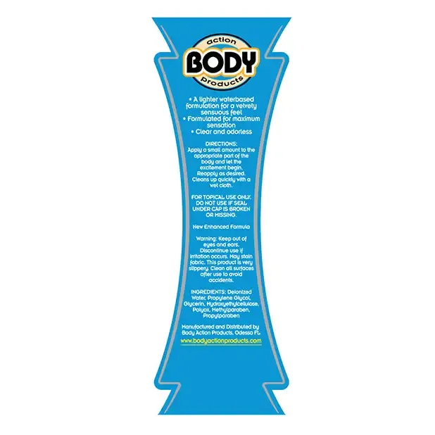 Body Action Products Body Action Ultra Glide Gel Water Based Lubricant Anal Body Action Products Body Action Ultra Glide Gel Water Based Lubricant Anal