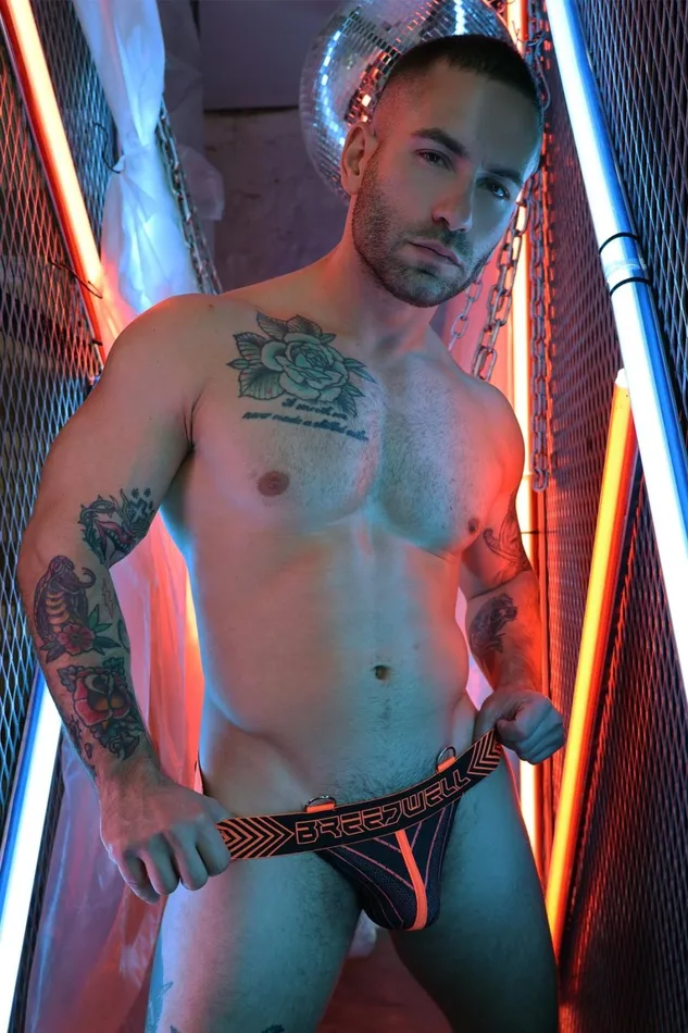 Breedwell Futura Jock Neon Orange Breedwell Dildos