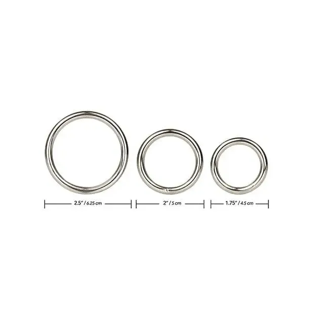 CalExotics Anal Silver Ring Set