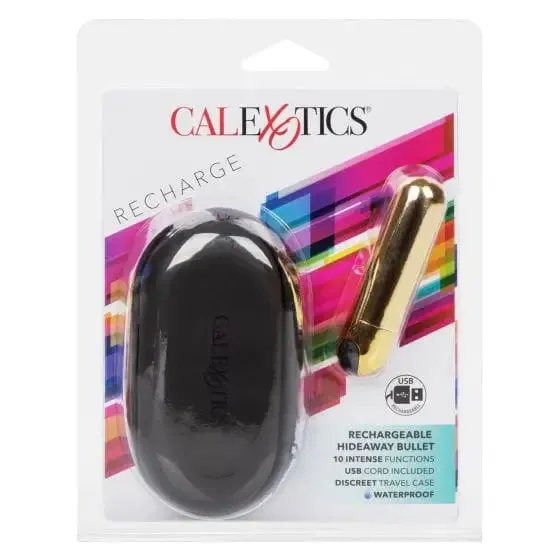 CalExotics Female Sex Toys Rechargeable Hideaway Bullet CalExotics Female Sex Toys Rechargeable Hideaway Bullet