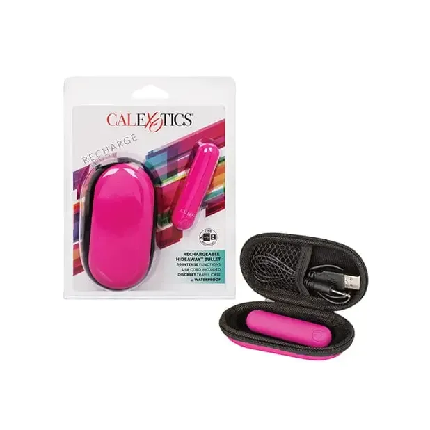 CalExotics Female Sex Toys Rechargeable Hideaway Bullet CalExotics Female Sex Toys Rechargeable Hideaway Bullet
