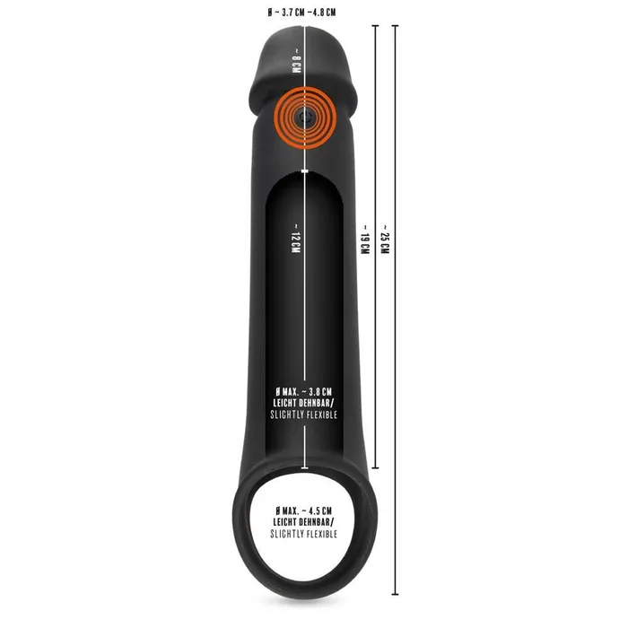 Couples Rebel Remote Controlled Vibrating Penis Extender