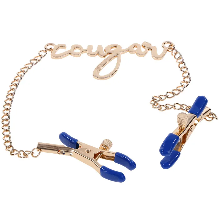 Couples Sportsheets Sex Mischief Cougar Nipple Clamps
