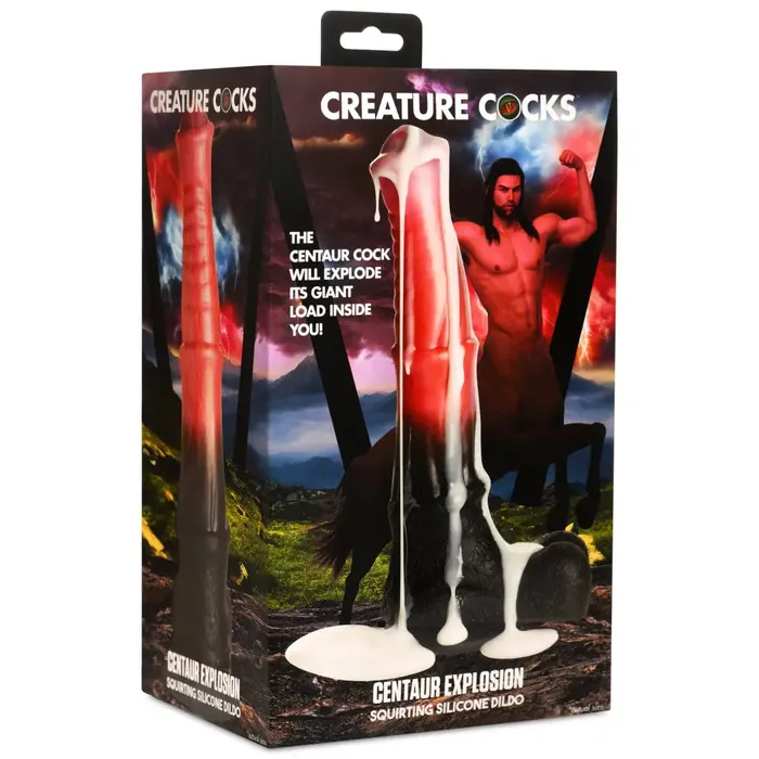 Creature Cocks Dildos Creature Cocks Centaur Explosion Squirting Silicone Dildo