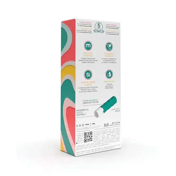 Female Sex Toys Bodispa INC Nobu Mini Siera Twisted Bullet Teal Female Sex Toys Bodispa INC Nobu Mini Siera Twisted Bullet Teal