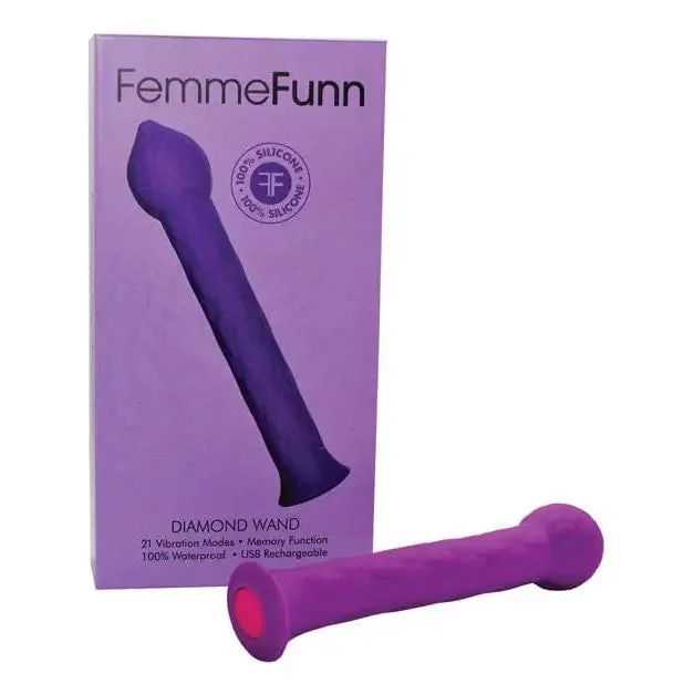 Femme Funn Female Sex Toys Femme Funn DIAMOND WAND Rechargeable GSpot Massager