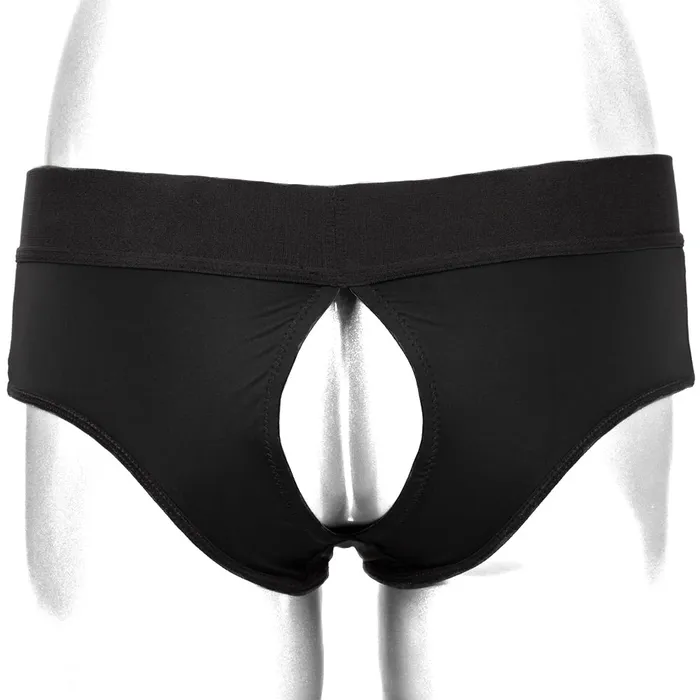 Her Royal Harness Backless Brief M CalExotics Female Sex Toys Her Royal Harness Backless Brief M CalExotics Female Sex Toys