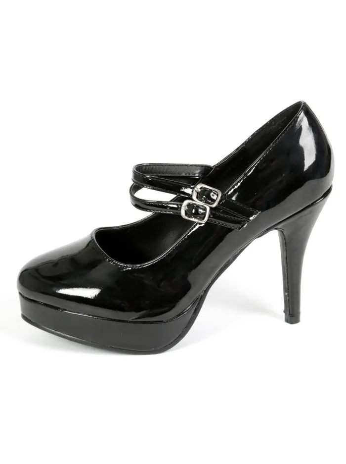 HonourSkintwocom Anal Black Jane Double Strap Brogue UK 8 HonourSkintwocom Anal Black Jane Double Strap Brogue UK 8