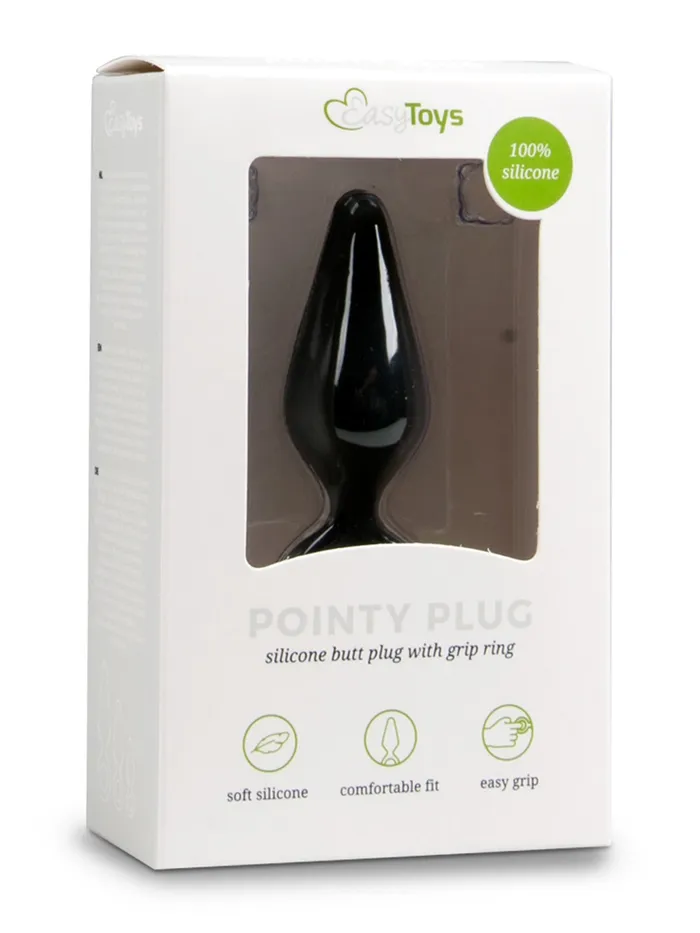 HonourSkintwocom Male Sex Toys Pointy Butt Plug With Pull Ring