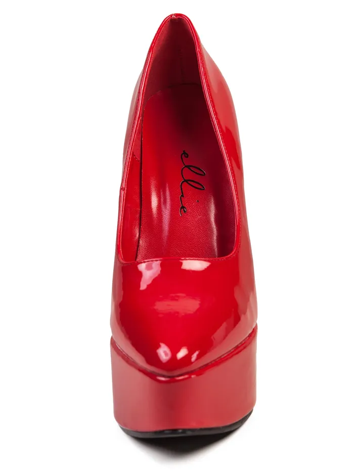 HonourSkintwocom Vibrators Red Stiletto Heel Platform Pump HonourSkintwocom Vibrators Red Stiletto Heel Platform Pump