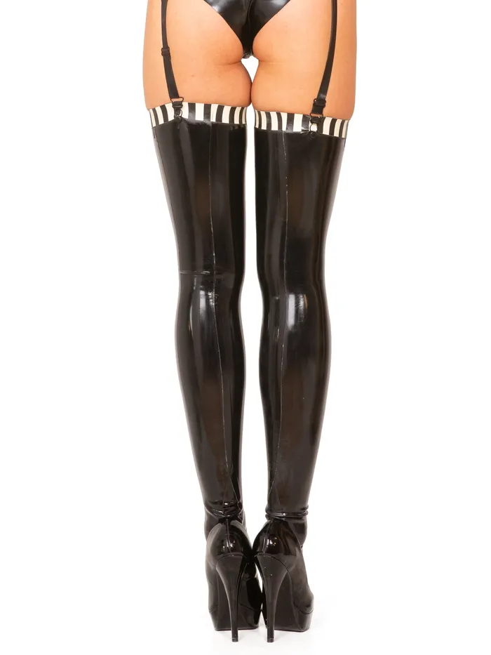 HonourSkintwocom Vibrators Surrender Latex Stockings