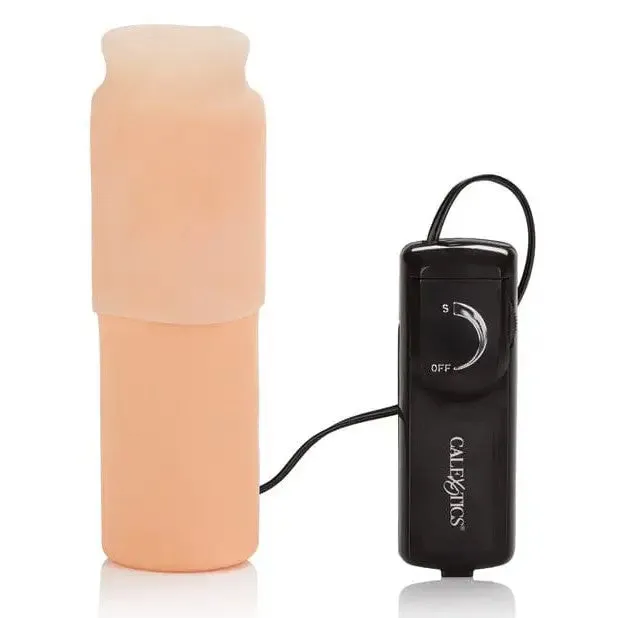Male Sex Toys CalExotics Optimum Series Vibrating Oro Stimulator Ivory