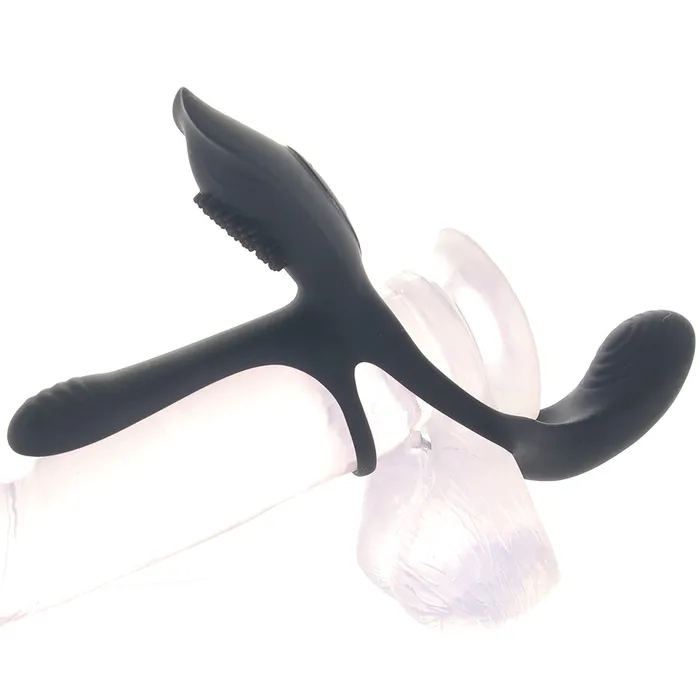 Male Sex Toys Evolved Novelties Playboy The 3 Way Vibrating Cock Ring